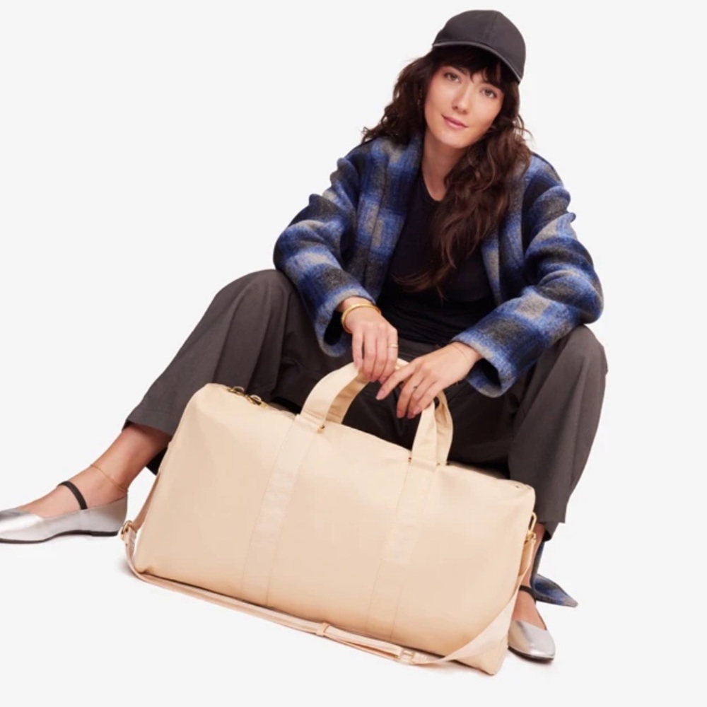Stoney Clover Lane Classic Tan Duffel Bag